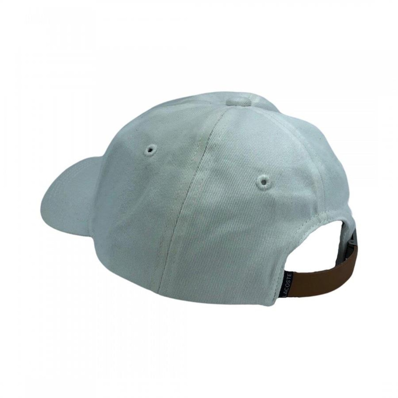 Boné Aba Curva Lacoste Crocodilo Grande - Strapback - Adulto - Foto 3