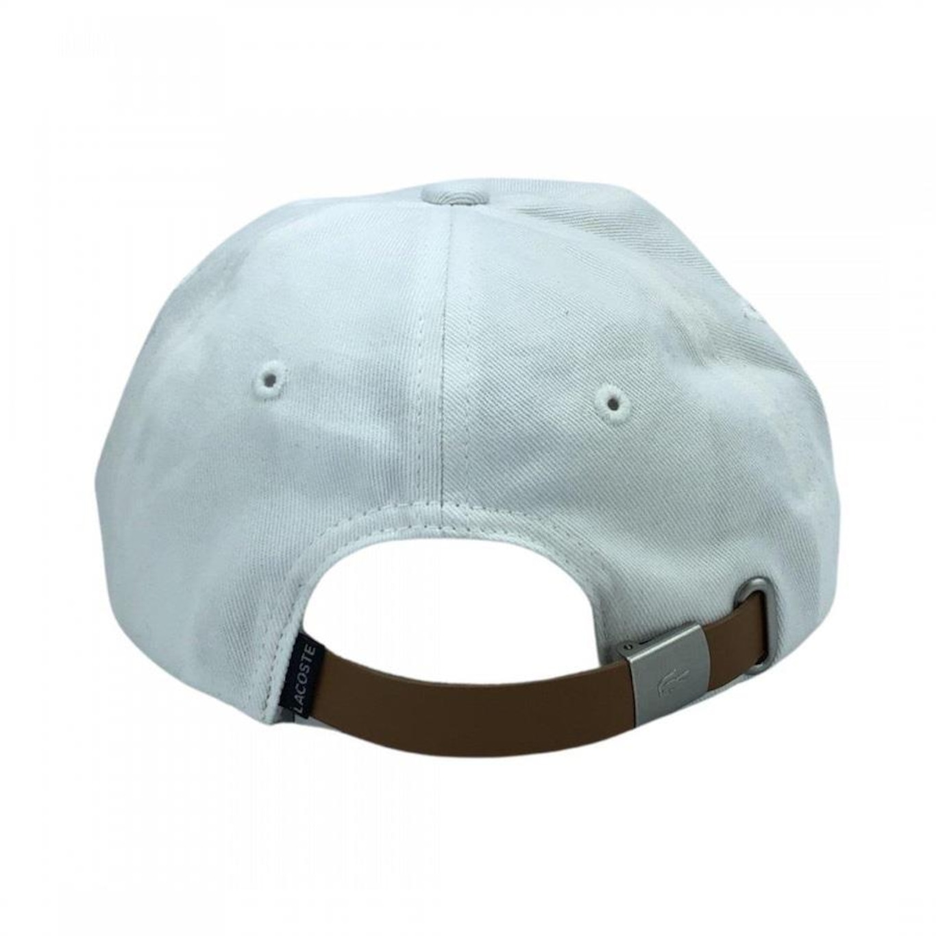 Boné Aba Curva Lacoste Crocodilo Grande - Strapback - Adulto - Foto 4