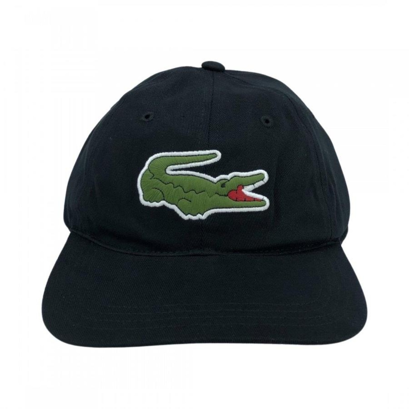 Boné Aba Curva Lacoste Crocodilo Grande - Strapback - Adulto - Foto 2