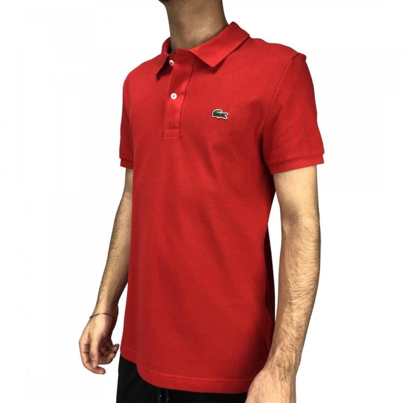 Camisa Polo Lacoste Básica - Masculina - Foto 3