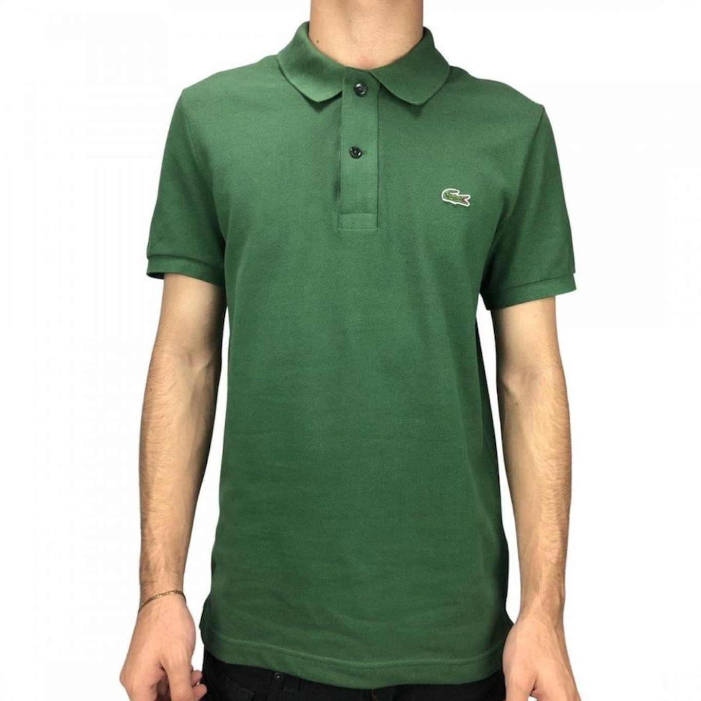 Camisa Polo Lacoste Básica - Masculina - Foto 1