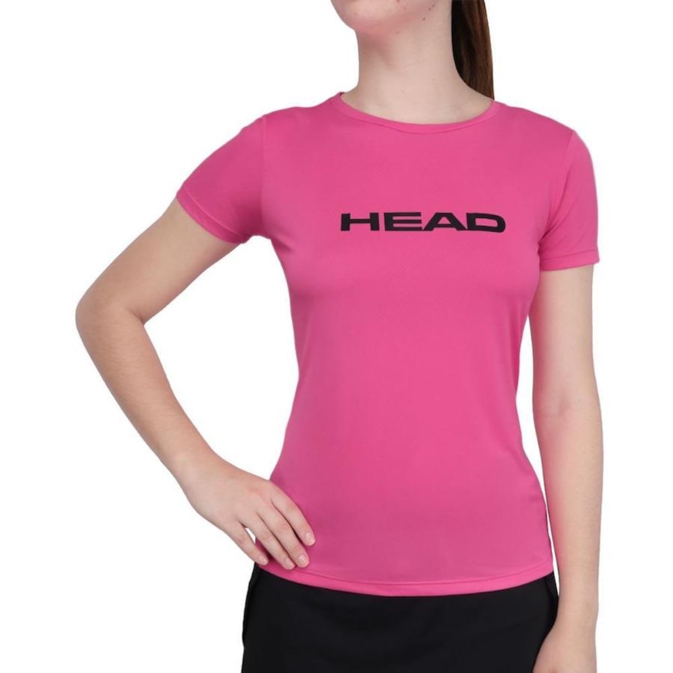 Camiseta Head Poliamida Square Centro - Feminina - Foto 1