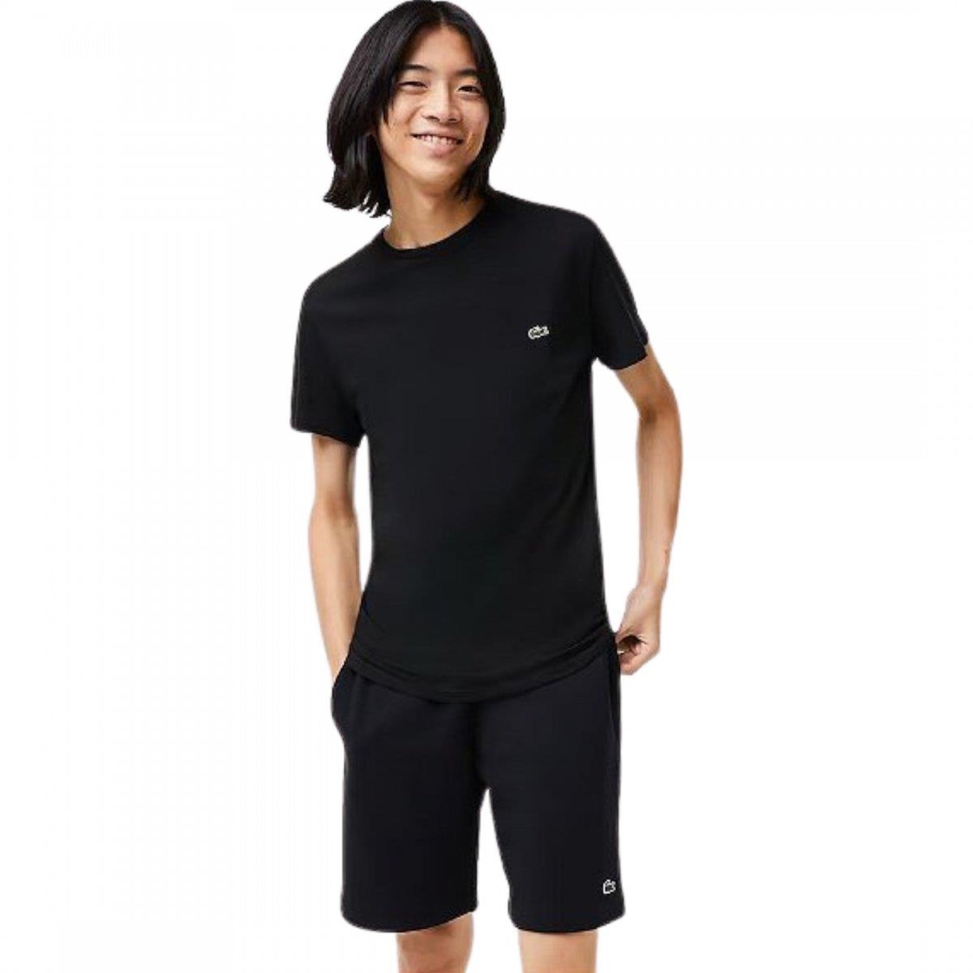 Camiseta Lacoste Básica - Masculina - Foto 1