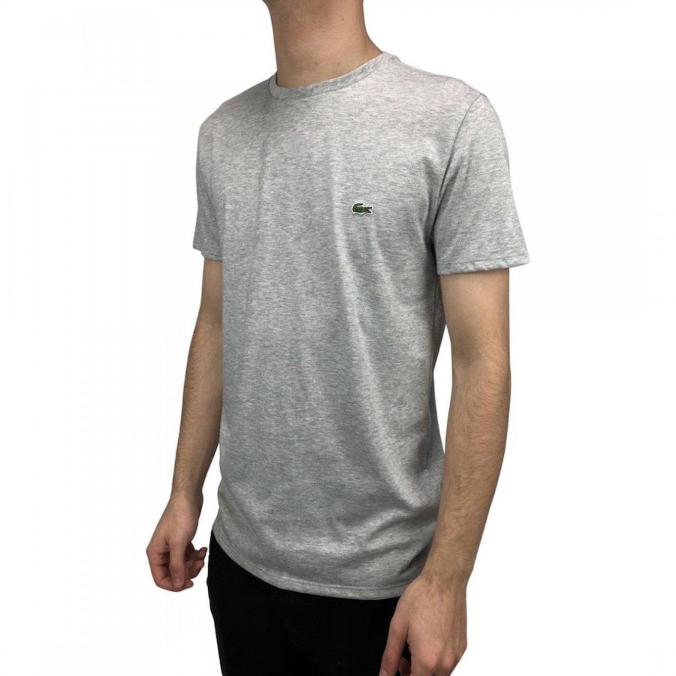 Camiseta Lacoste Básica - Masculina - Foto 3