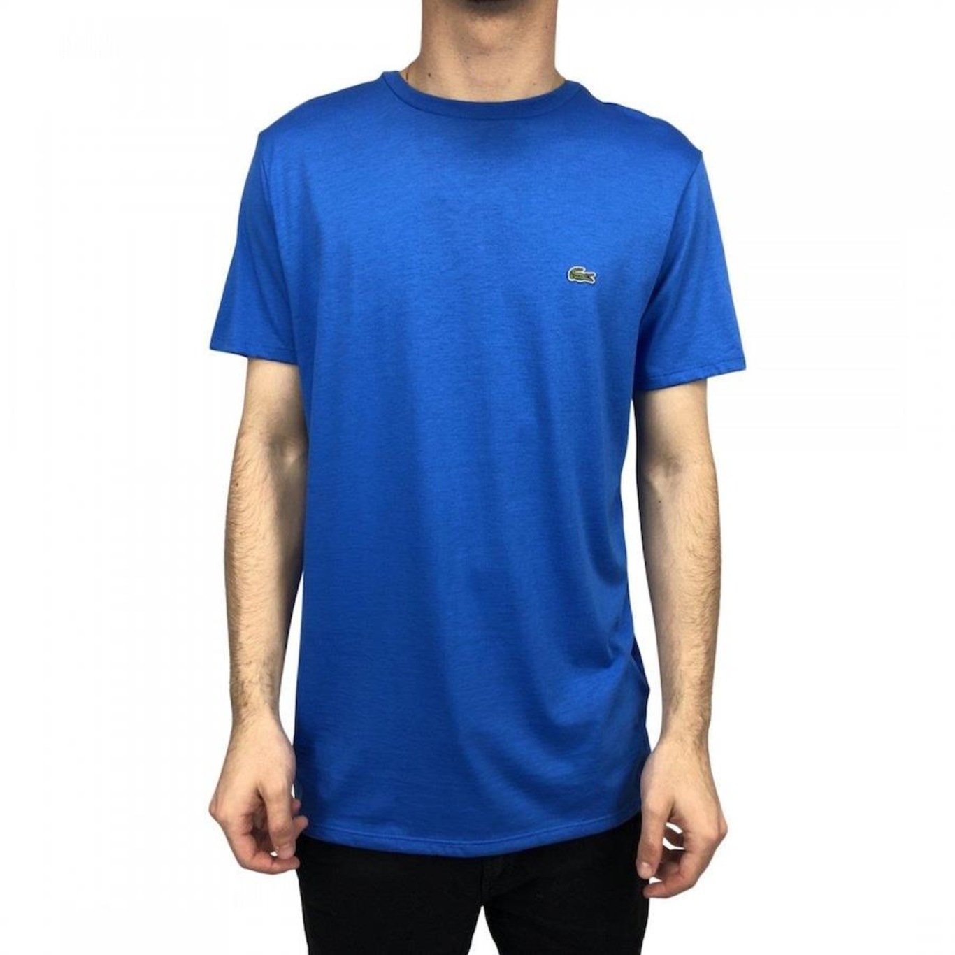 Camiseta Lacoste Básica - Masculina - Foto 2