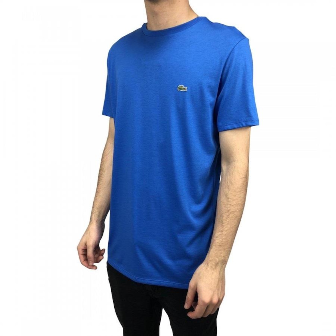 Camiseta Lacoste Básica - Masculina - Foto 3