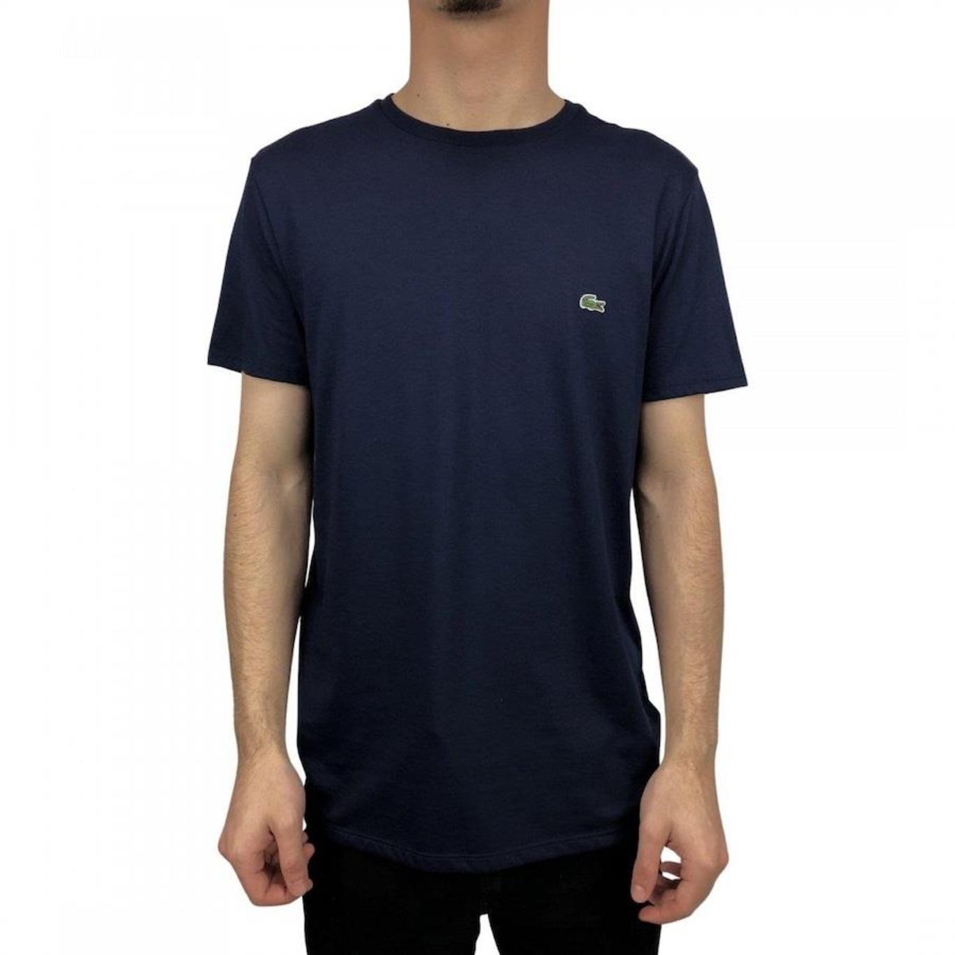 Camiseta Lacoste Básica - Masculina - Foto 2