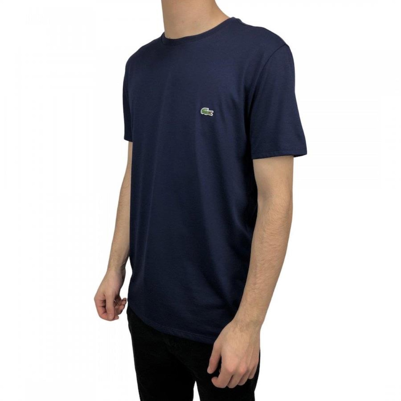 Camiseta Lacoste Básica - Masculina - Foto 3