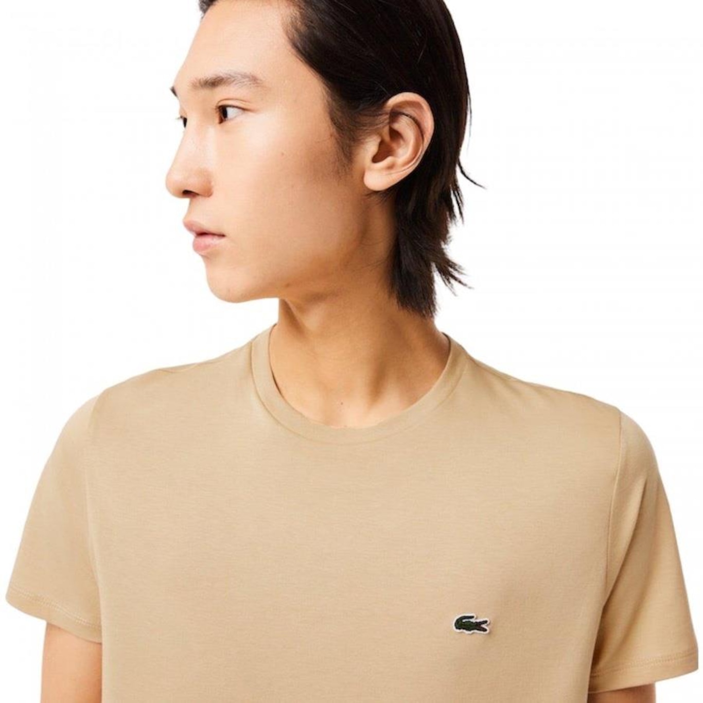 Camiseta Lacoste Básica - Masculina - Foto 2