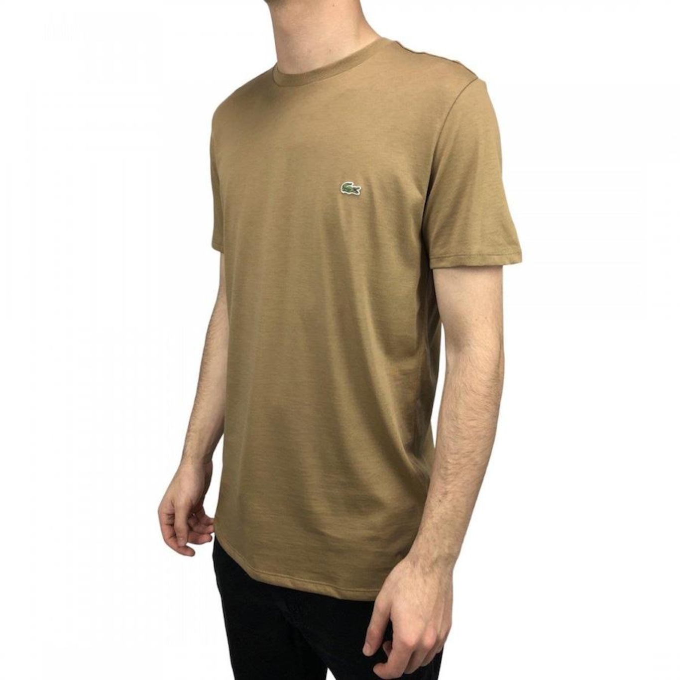 Camiseta Lacoste Básica - Masculina - Foto 3