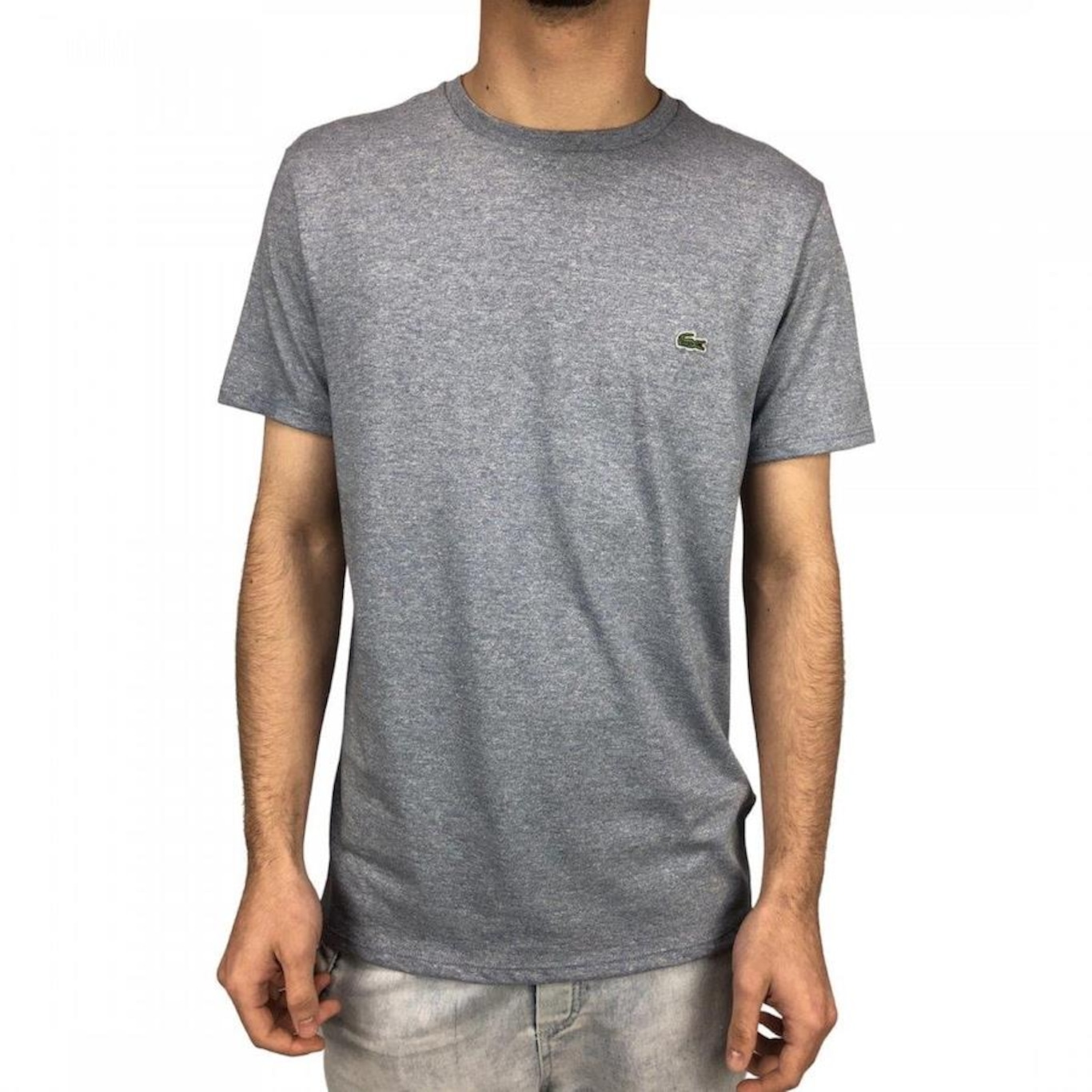 Camiseta Lacoste Básica - Masculina - Foto 2