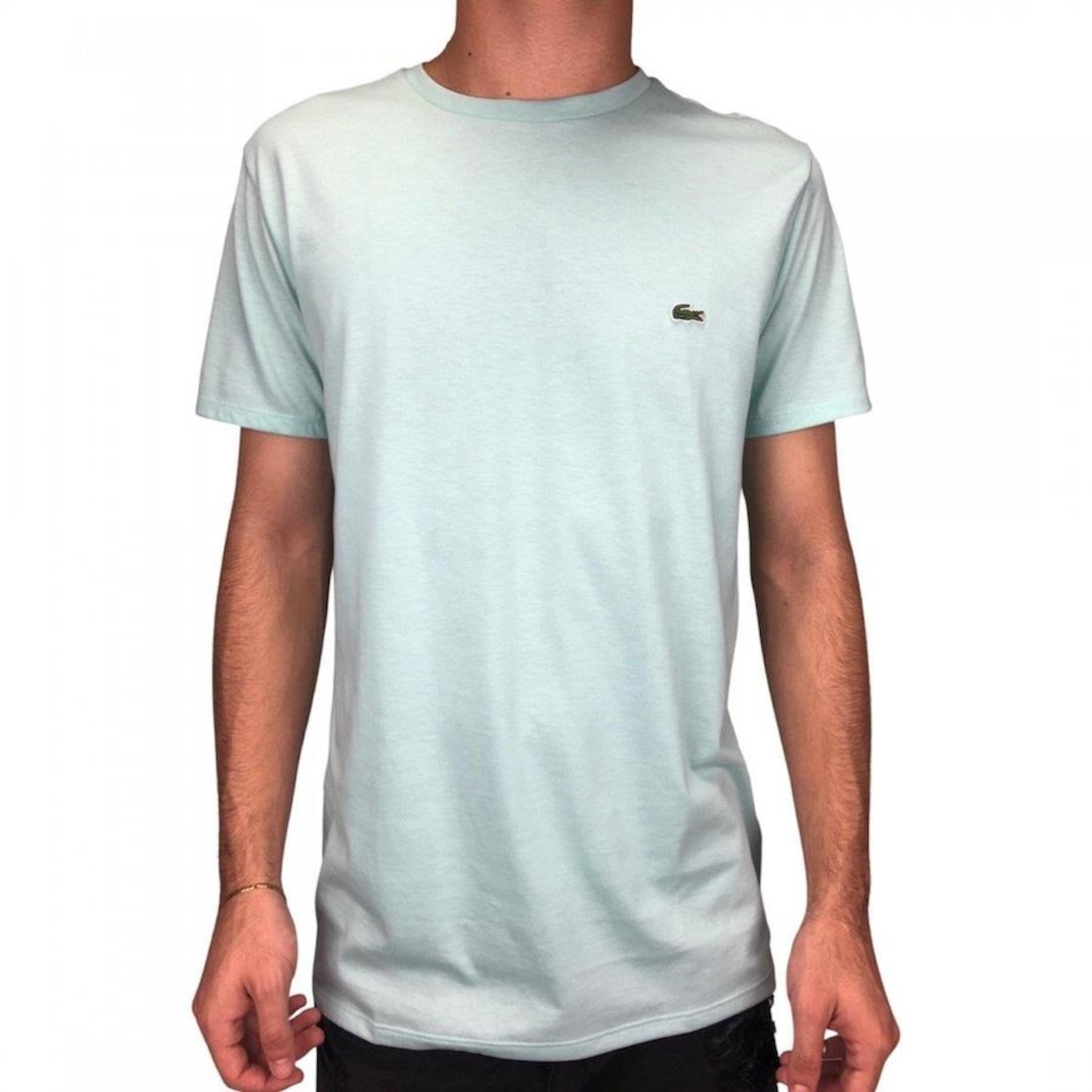 Camiseta Lacoste Básica - Masculina - Foto 2