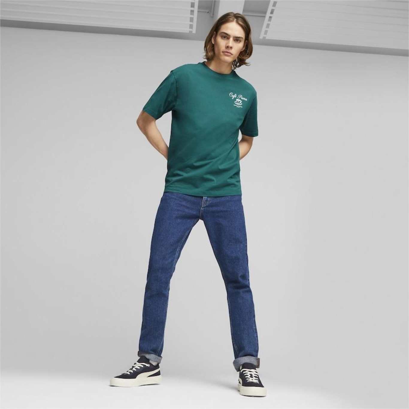 Camiseta Puma Classics Café - Masculina - Foto 4