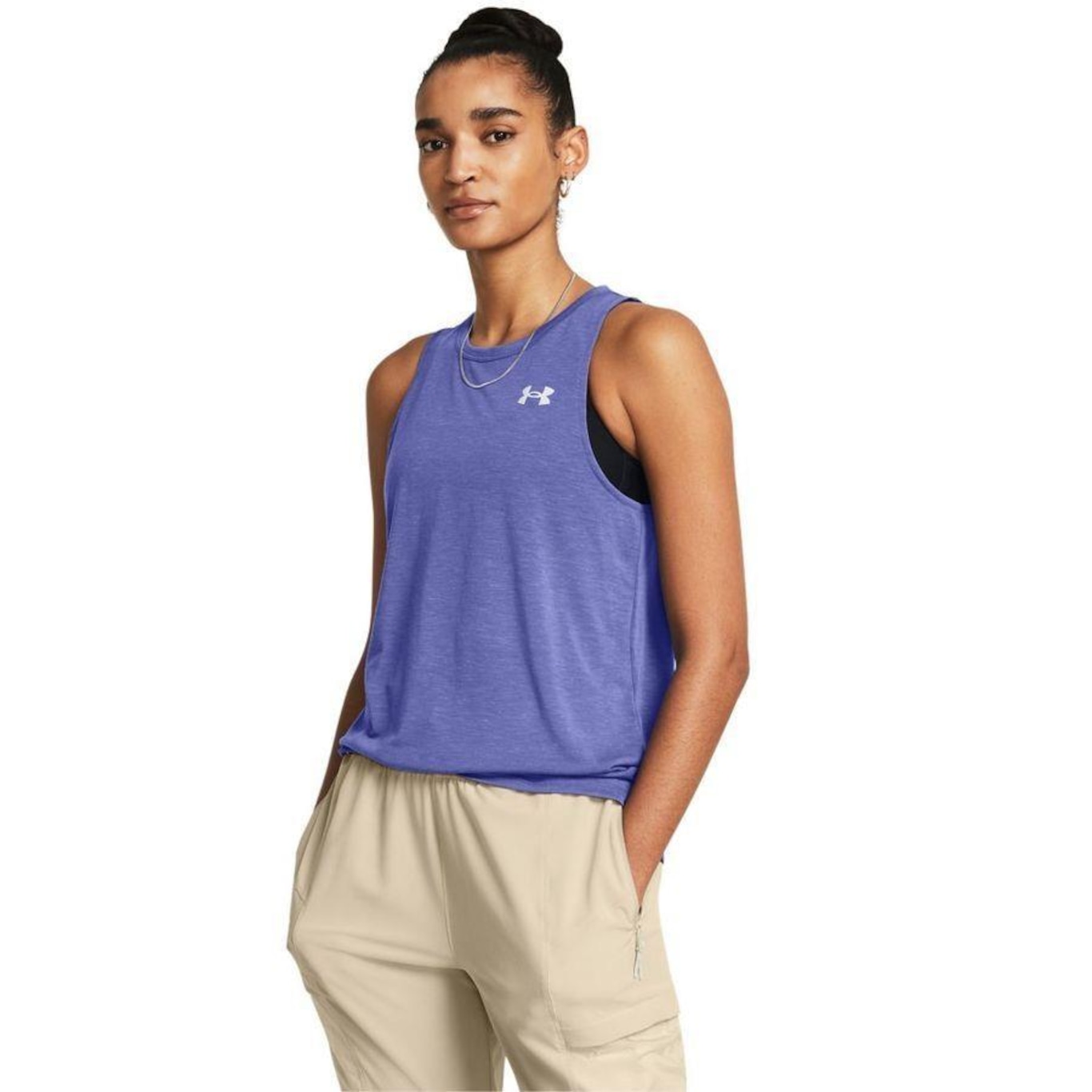 Camiseta Regata Under Armour Launch - Feminina - Foto 1