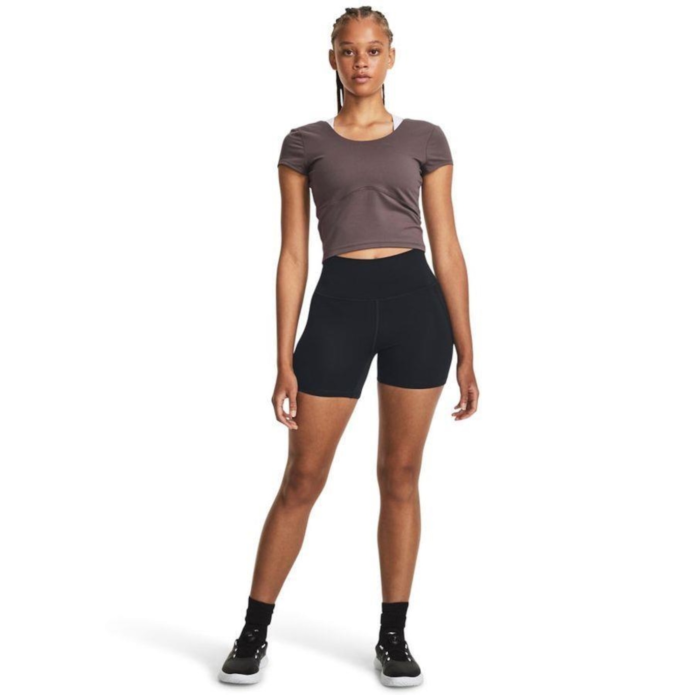 Shorts Under Armour Meridian Middy - Feminino - Foto 4