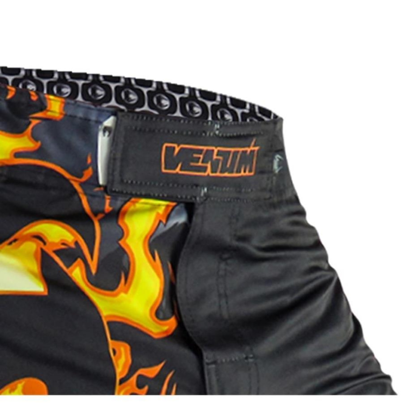 Bermuda Venum Fightshort Giant Training Fire Logo - Masculina - Foto 3