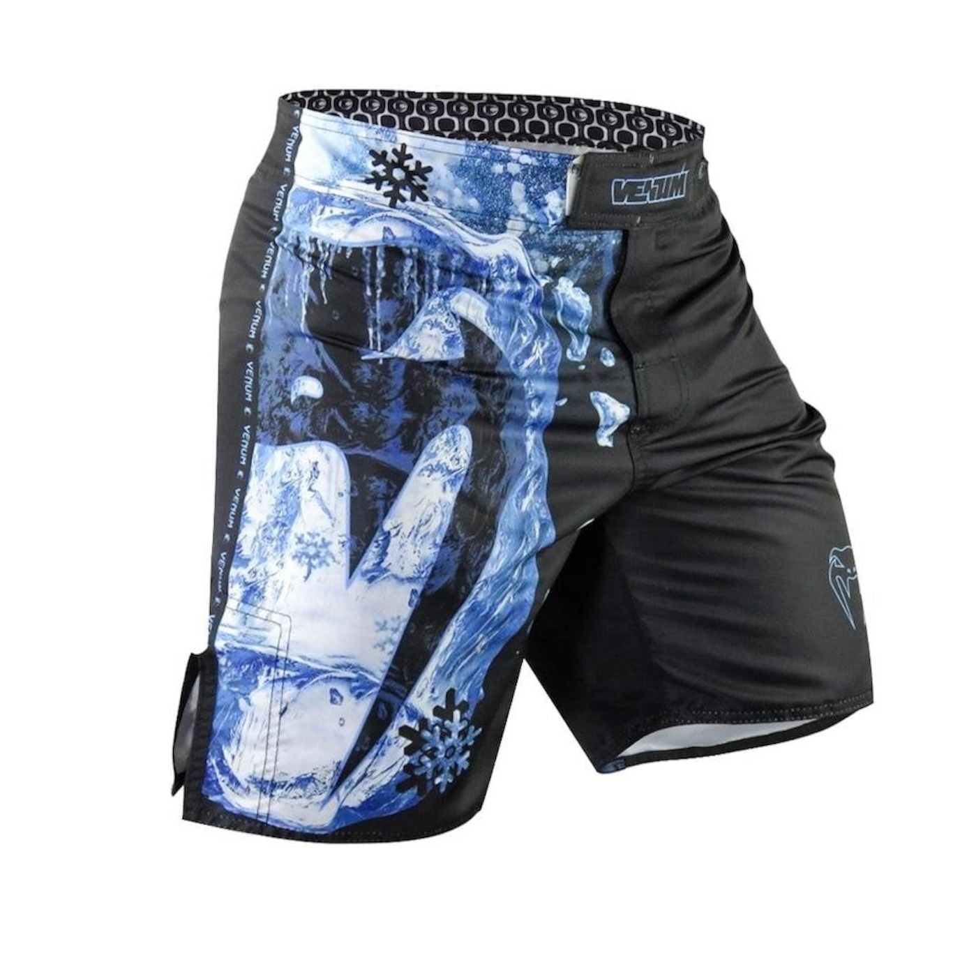 Bermuda Venum Fightshort Giant Training Ice Logo - Masculina - Foto 1