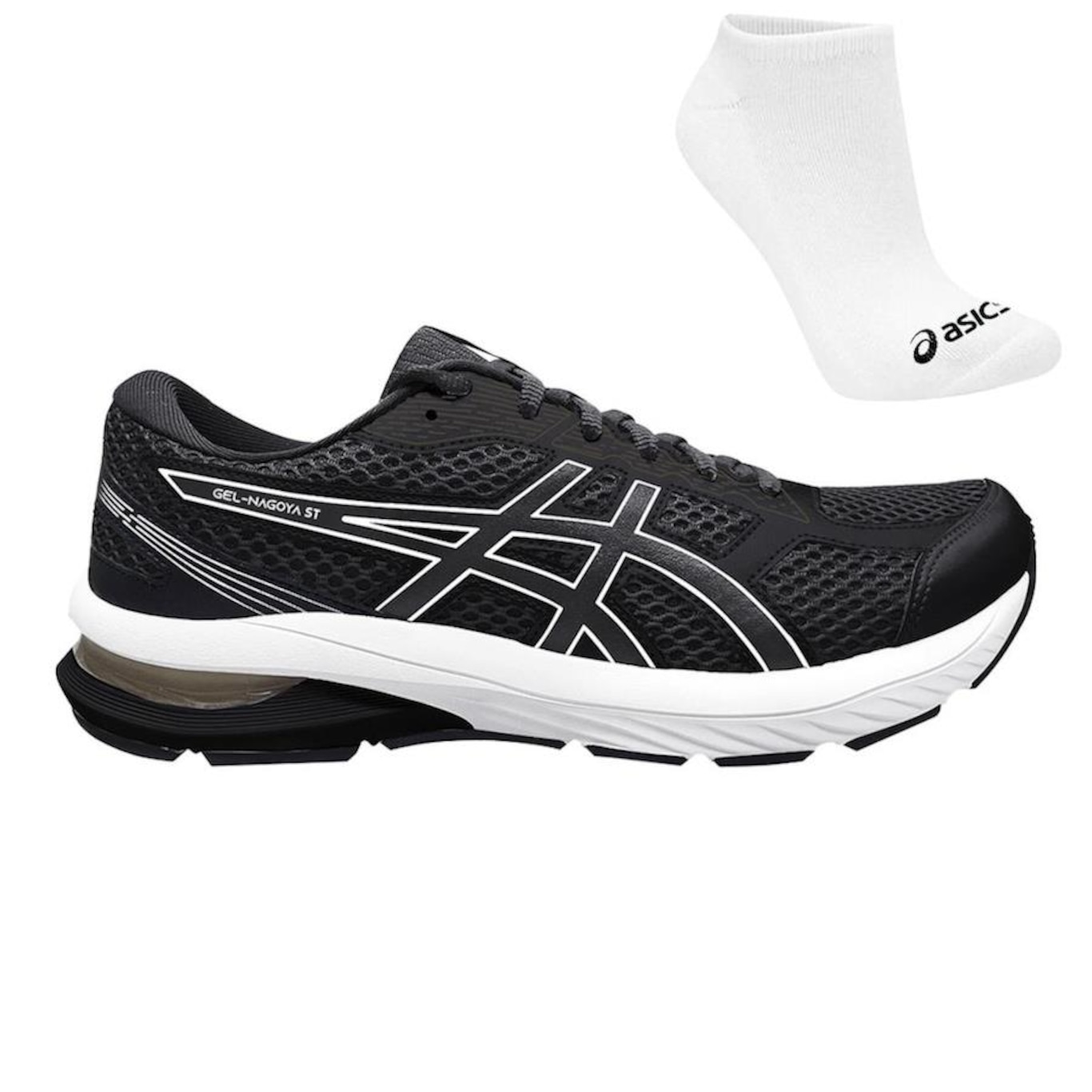 Tênis Asics Gel-Nagoya St + Meia - Masculino - Foto 1