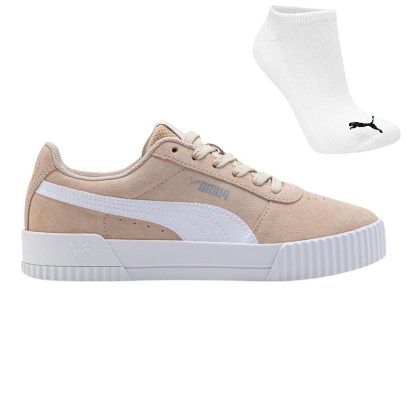 Tênis PUMA CARINA BDP + MEIA - FEMININO - Foto 1