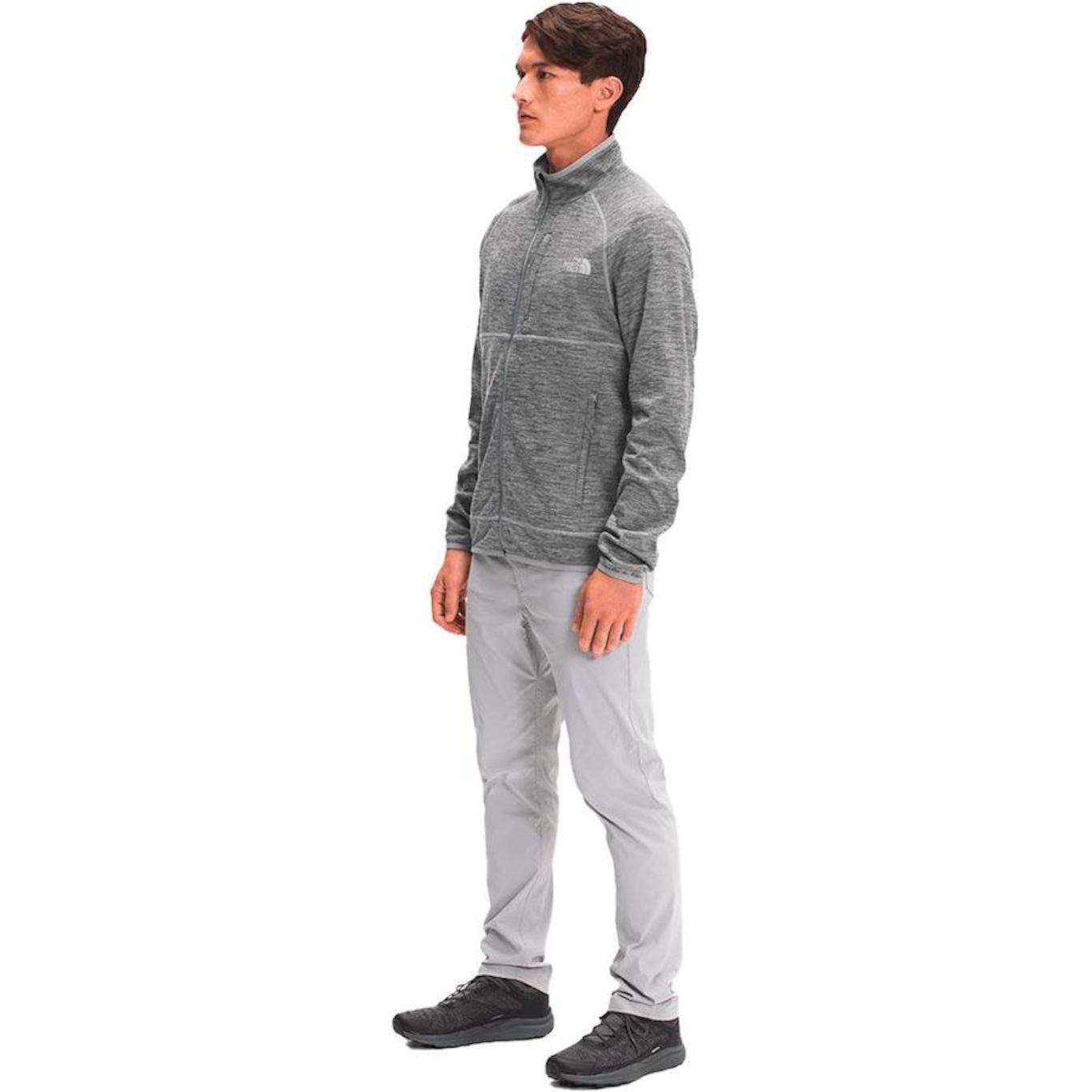 Jaqueta The North Face Canyonlands Fleece - Masculina - Foto 3