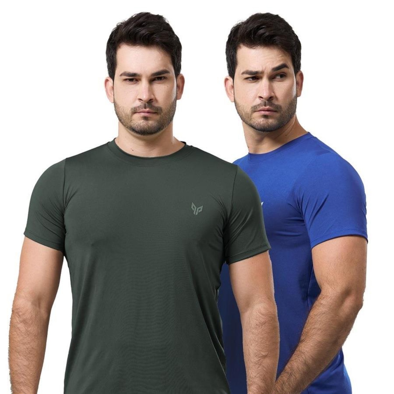 Kit 2x Camisa Térmica Uv Academia Manga Curta Performance Wear - Masculina - Foto 1