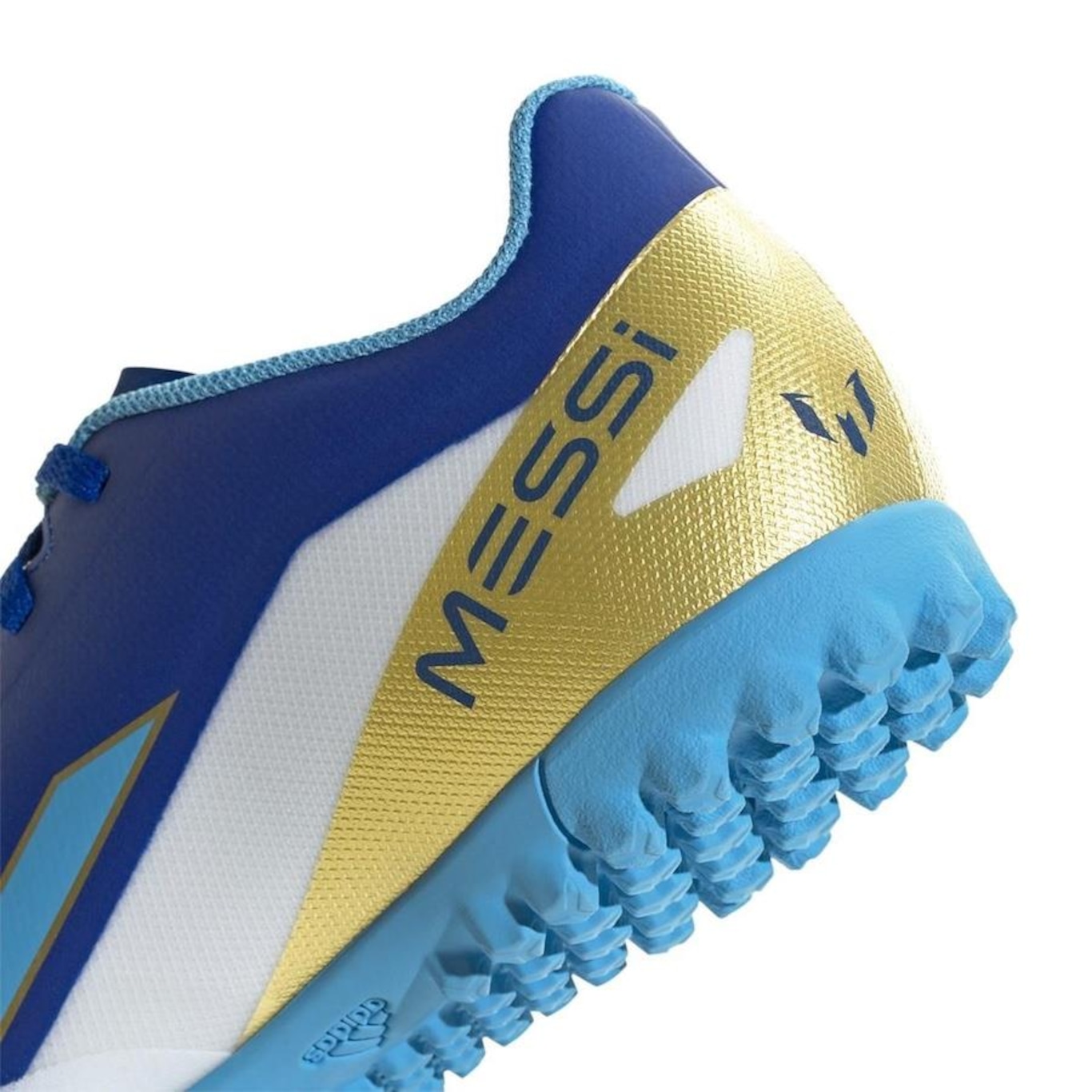 Chuteira Society adidas X Crazyfast Club Messi + Par de Meião adidas Milano 23 - Adulto - Foto 5