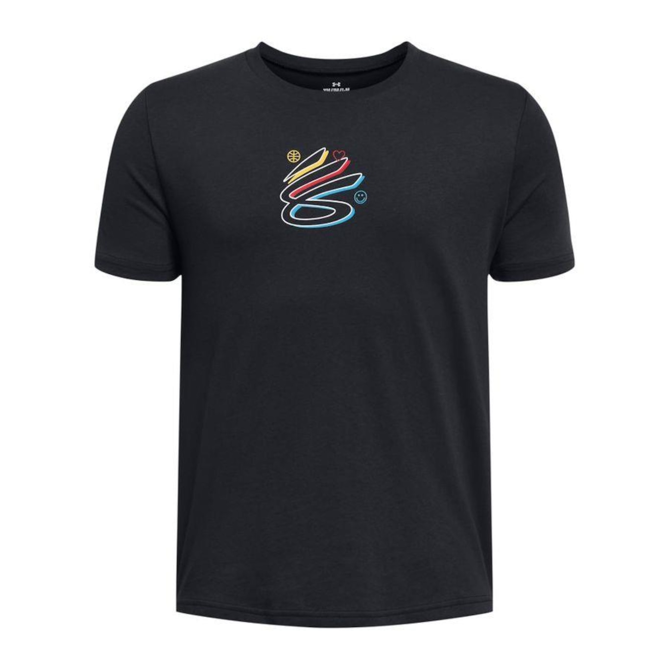 Camiseta Under Armour Curry Shoe Hook - Infantil - Foto 1