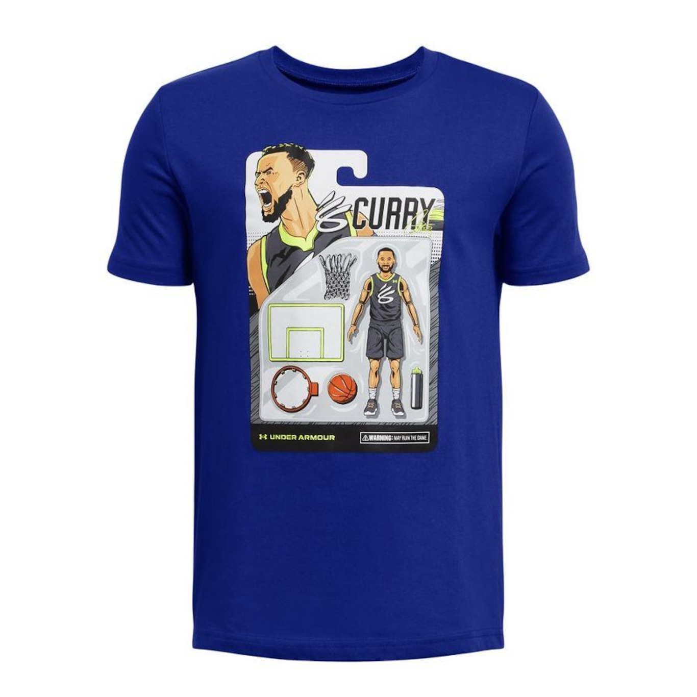 Camiseta Under Armour Curry Animated - Infantil - Foto 1