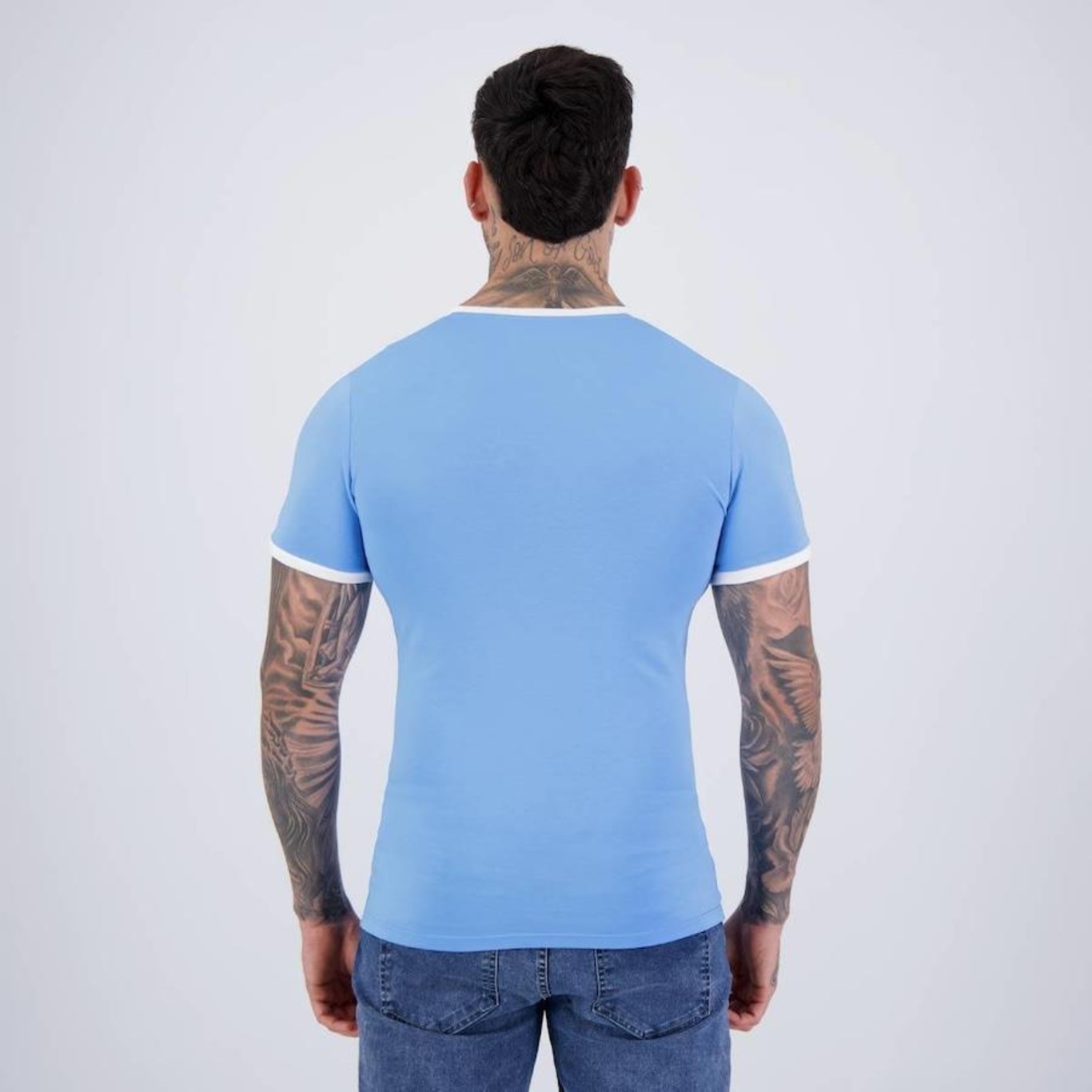 Camisa Manchester City Puma Ftbl Heritage - Masculina - Foto 4