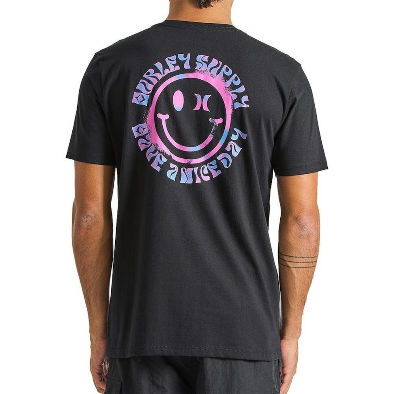 Camiseta Hurley Dirty Smile - Masculina - Foto 2