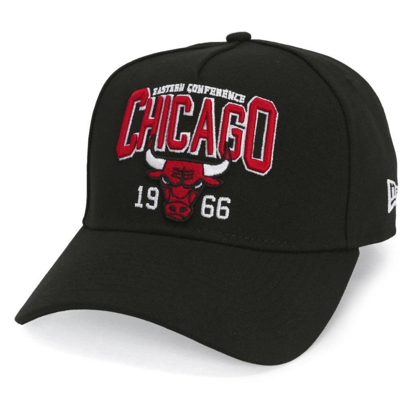 Boné Aba Curva New Era 9Forty A-Frame Nba Sport Chicago Bulls - Snapback - Adulto - Foto 1