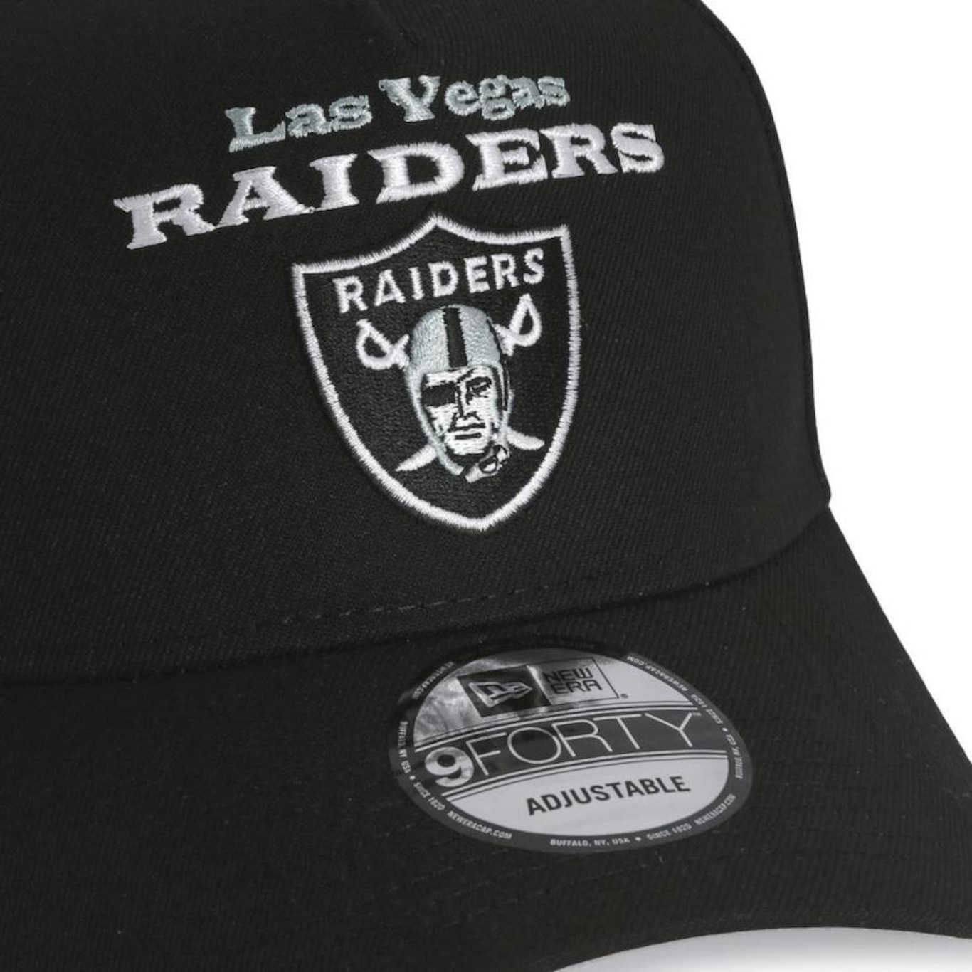 Boné Aba Curva New Era 9Forty A-Frame Nfl Sport Las Vegas Raiders - Snapback - Adulto - Foto 3