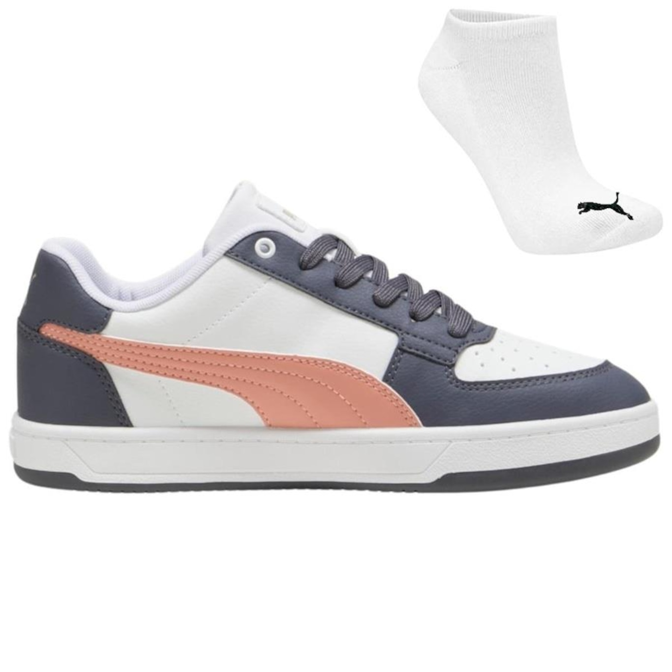 Tênis Puma Caven 2.0 Wns Bdp + Meia - Feminino - Foto 1