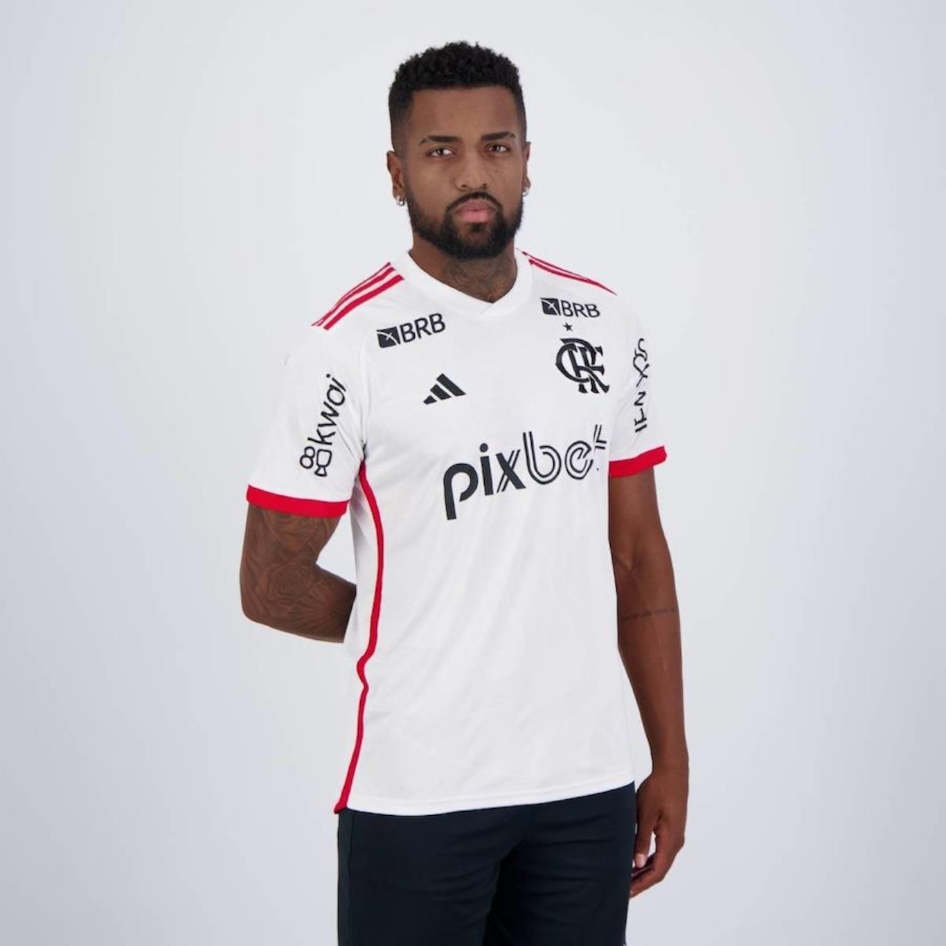 Camisa do Flamengo Ii 2024 adidas com Patrocínio - Masculina - Foto 2