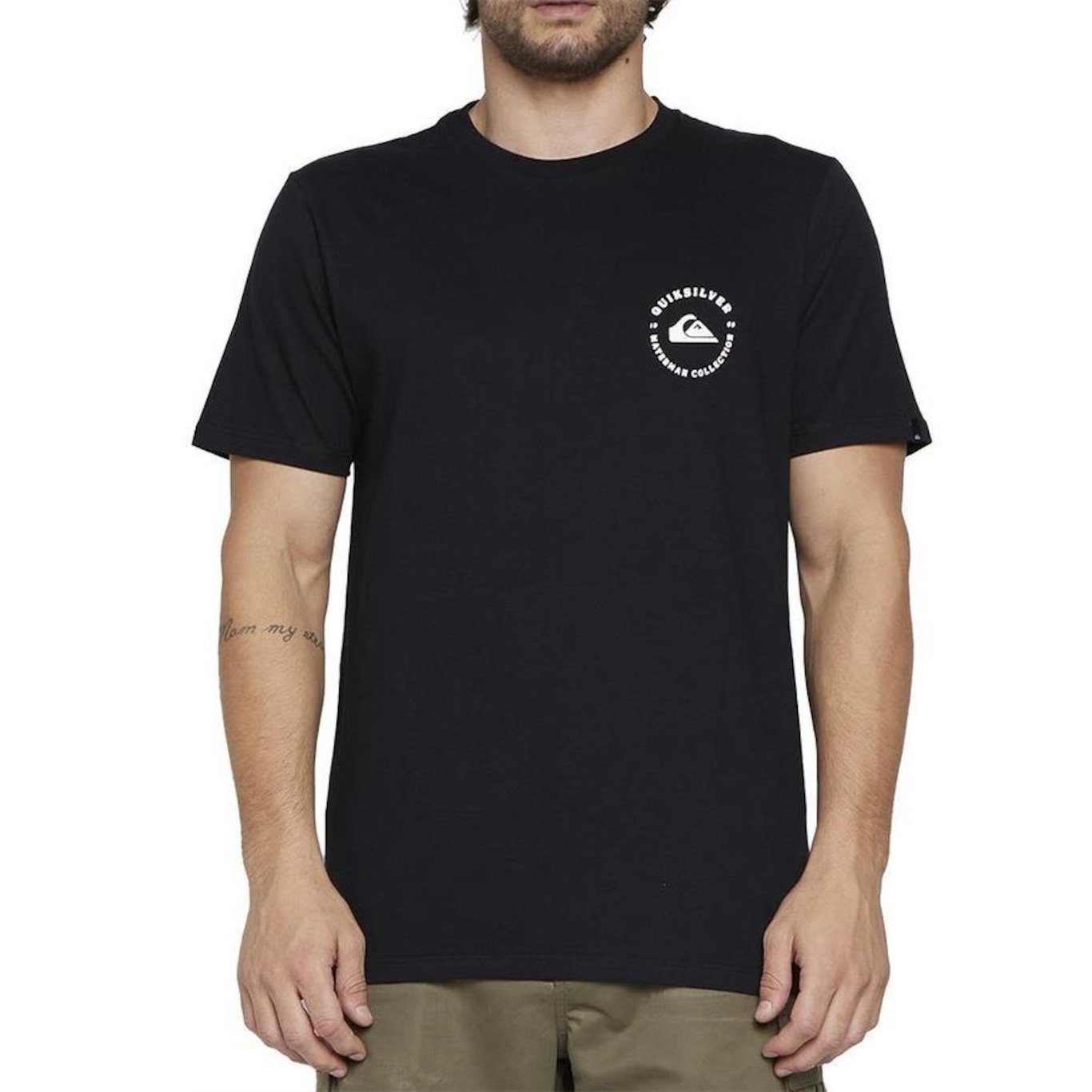 Camiseta Quiksilver a Proper Print - Masculina - Foto 1