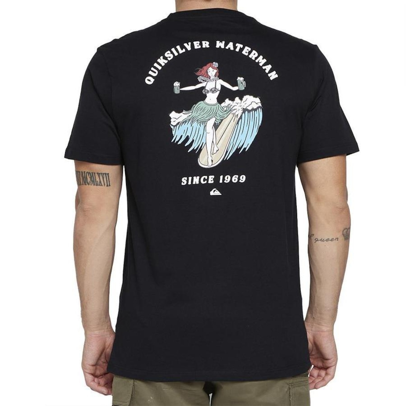 Camiseta Quiksilver a Proper Print - Masculina - Foto 2