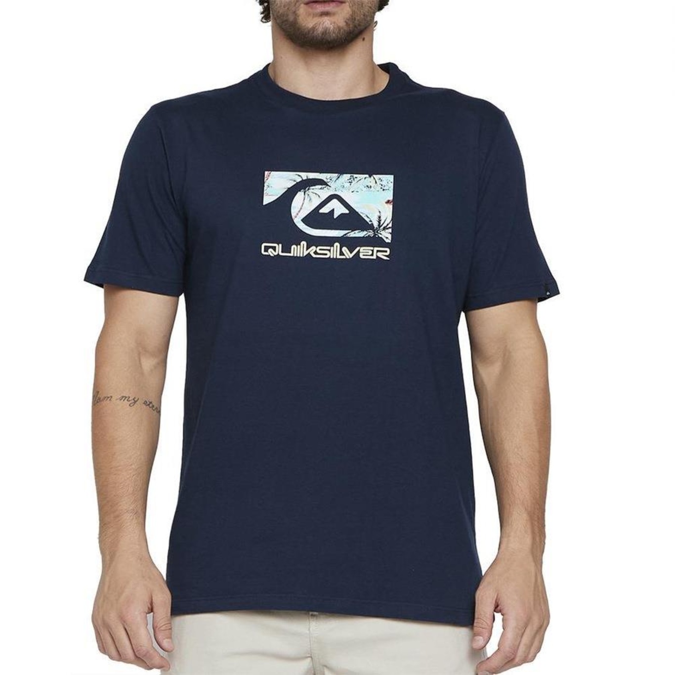 Camiseta Quiksilver Quik Island - Masculina - Foto 1