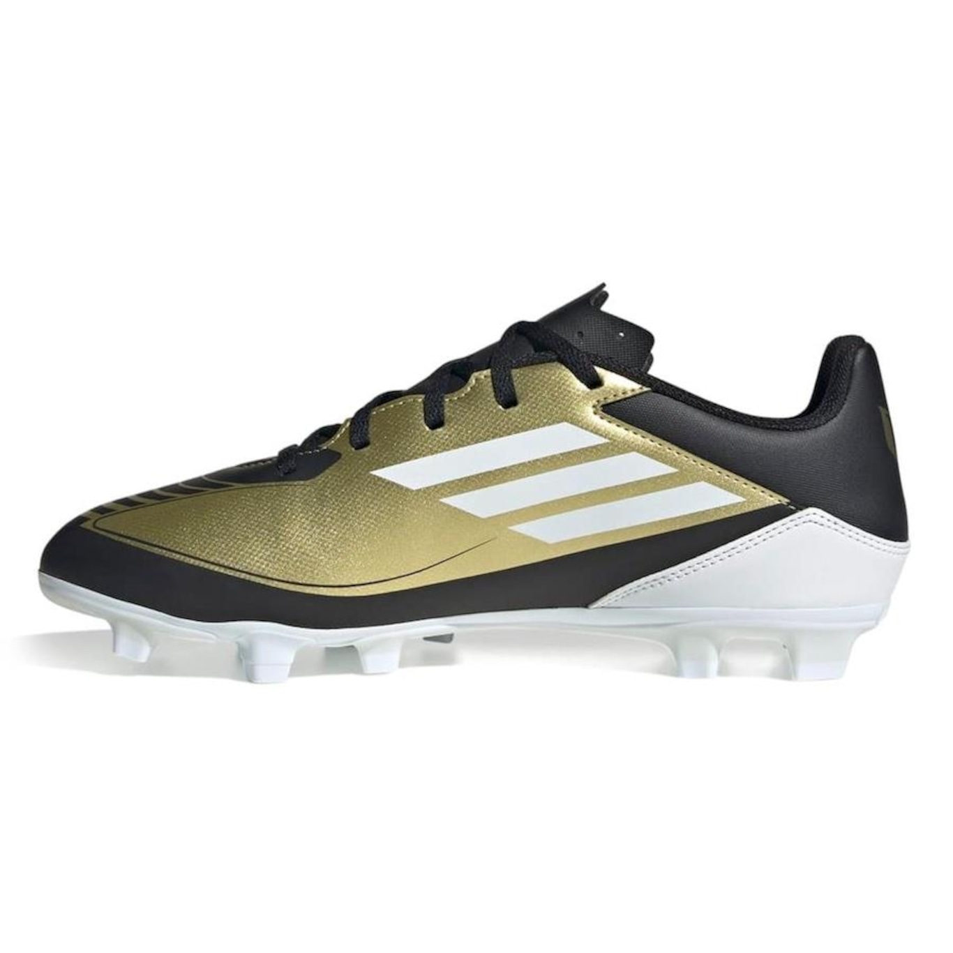 Chuteira de Campo adidas F50 Club Messi + Meião adidas Milano 23 - Adulto - Foto 4