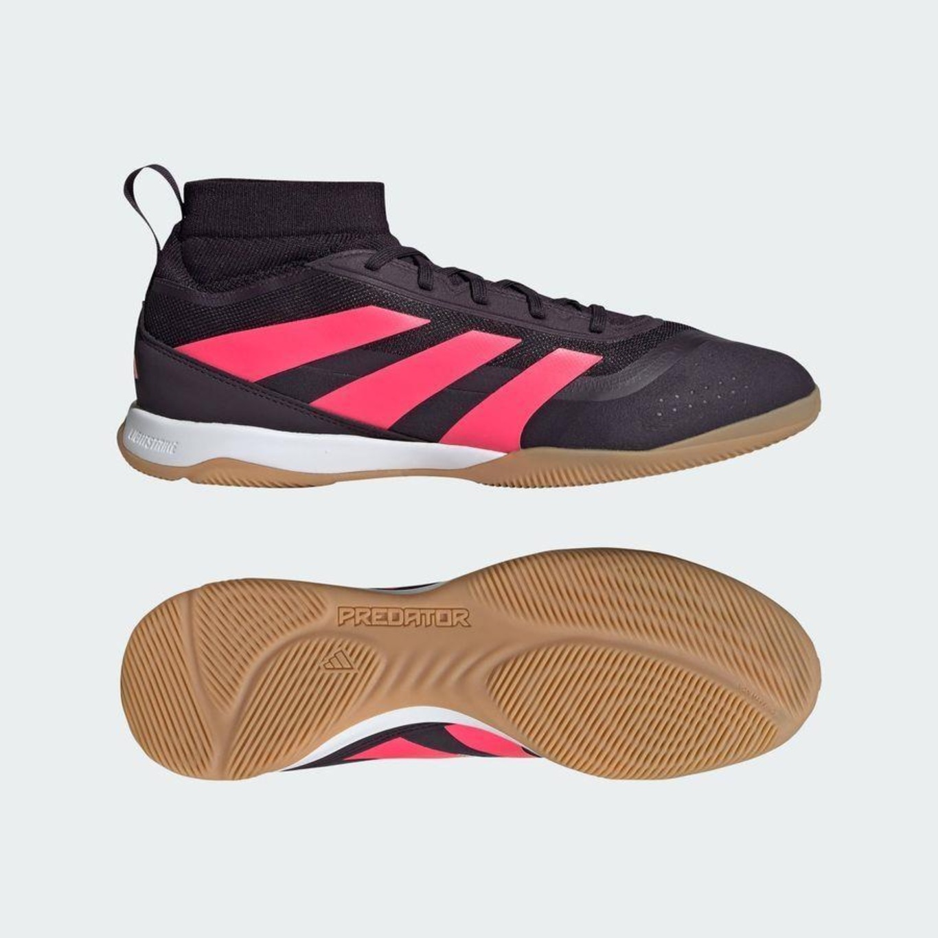 Chuteira Futsal adidas Cano Médio Predator League - Adulto - Foto 4