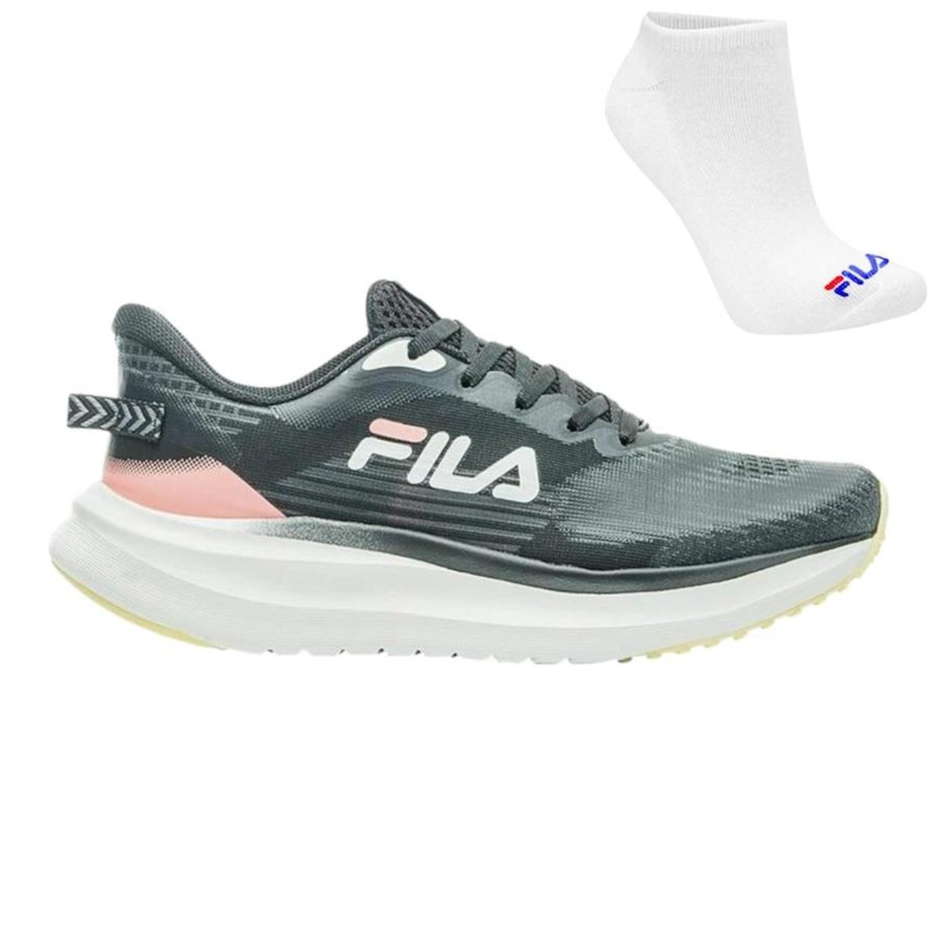 Tênis Fila Racer Sky e Meia - Masculino - Foto 1