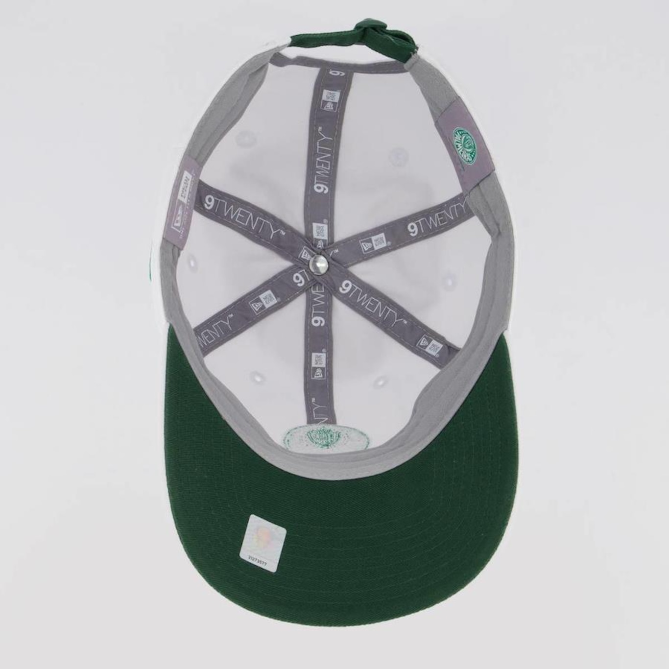 Boné Aba Curva do Palmeiras New Era 920 - Strapback - Adulto - Foto 4