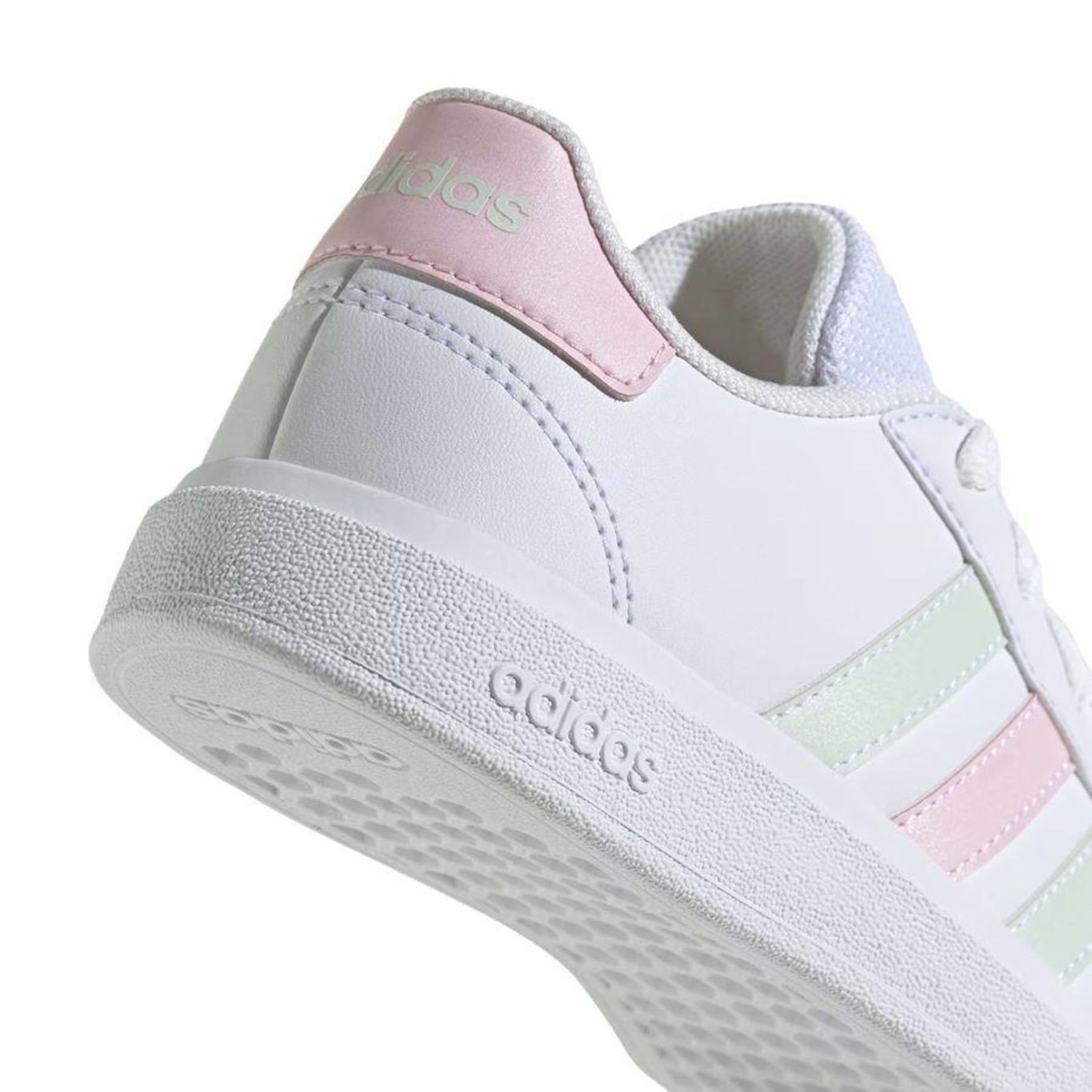 Tênis adidas Grand Court 2.0 - Infantil - Foto 6