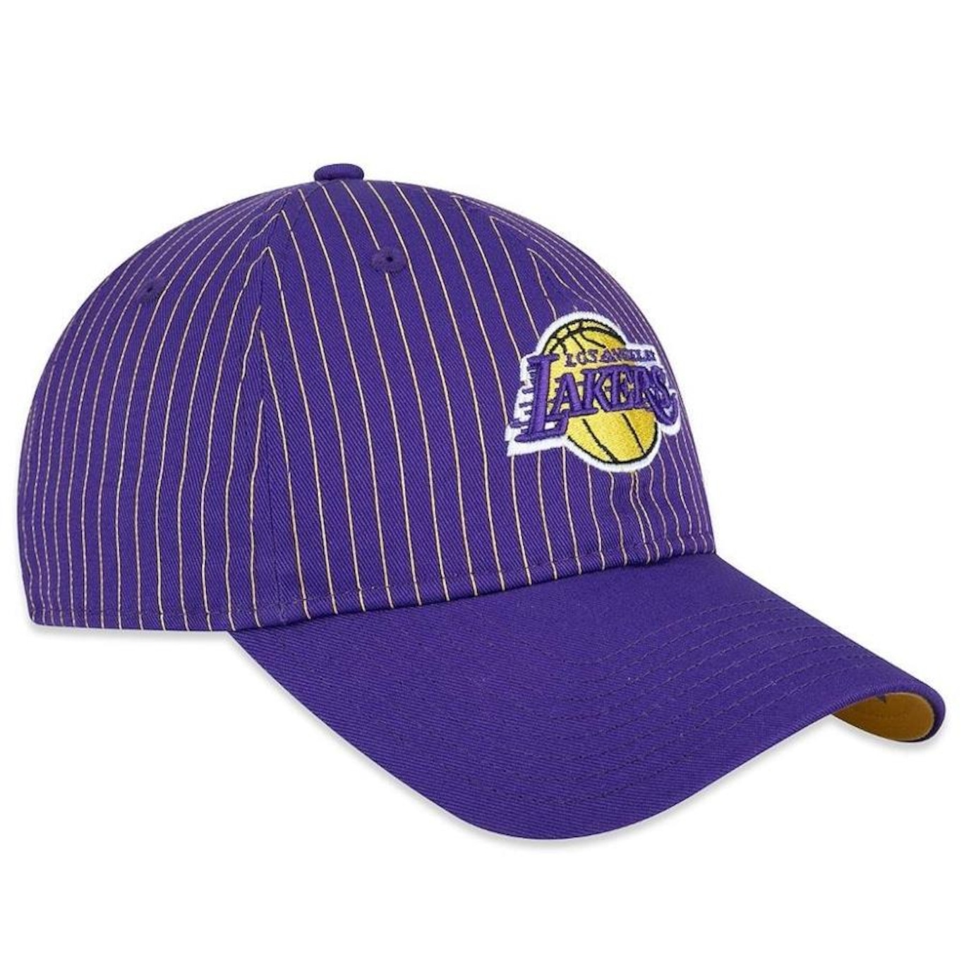 Boné New Era 920 Los Angeles Lakers Core Aba Curva - Strapback - Adulto - Foto 4