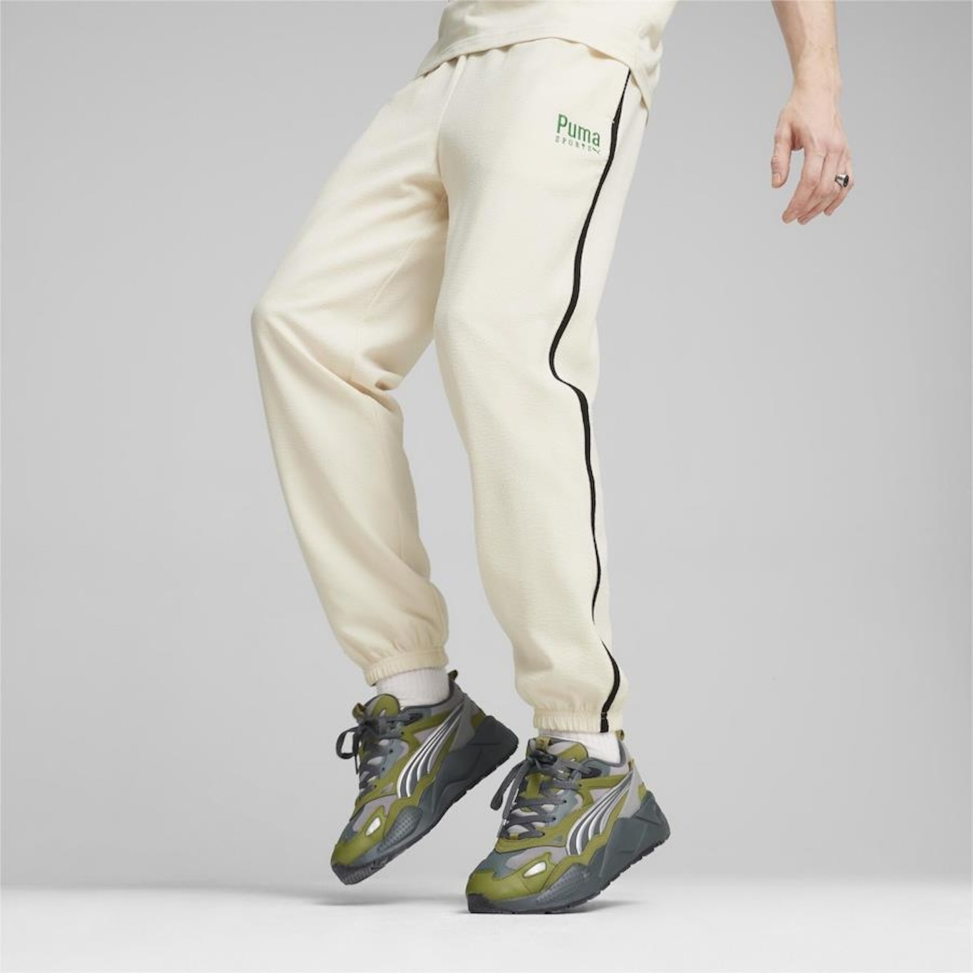 Calça Track Puma Team - Masculina - Foto 3