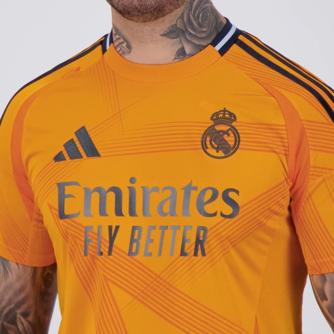 Camisa Real Madrid 2025 adidas Away 16 Endrick - Masculina - Foto 5