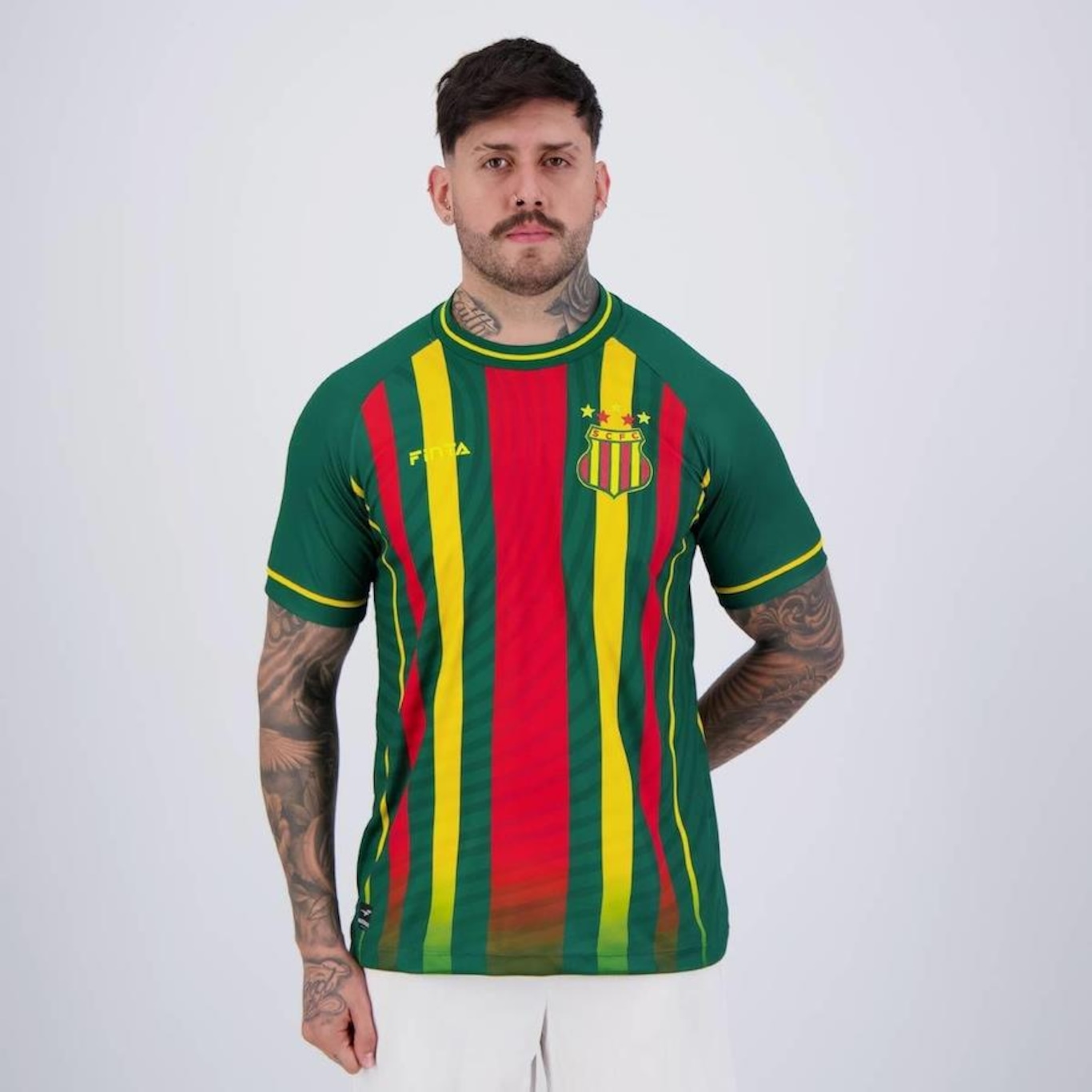 Camisa Finta Sampaio Corrêa I 2024 - Masculina - Foto 1