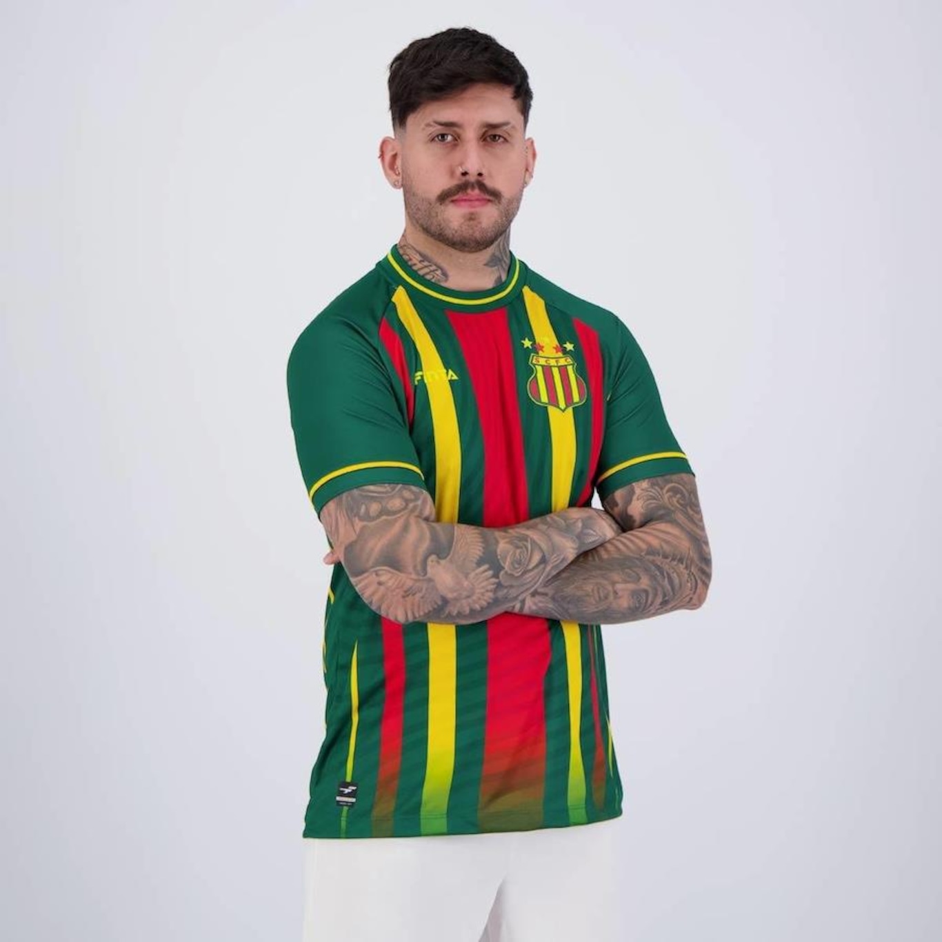 Camisa Finta Sampaio Corrêa I 2024 - Masculina - Foto 2