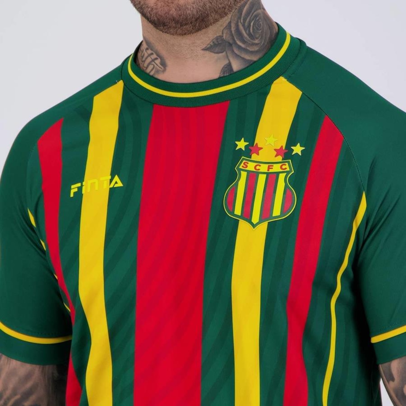 Camisa Finta Sampaio Corrêa I 2024 - Masculina - Foto 5