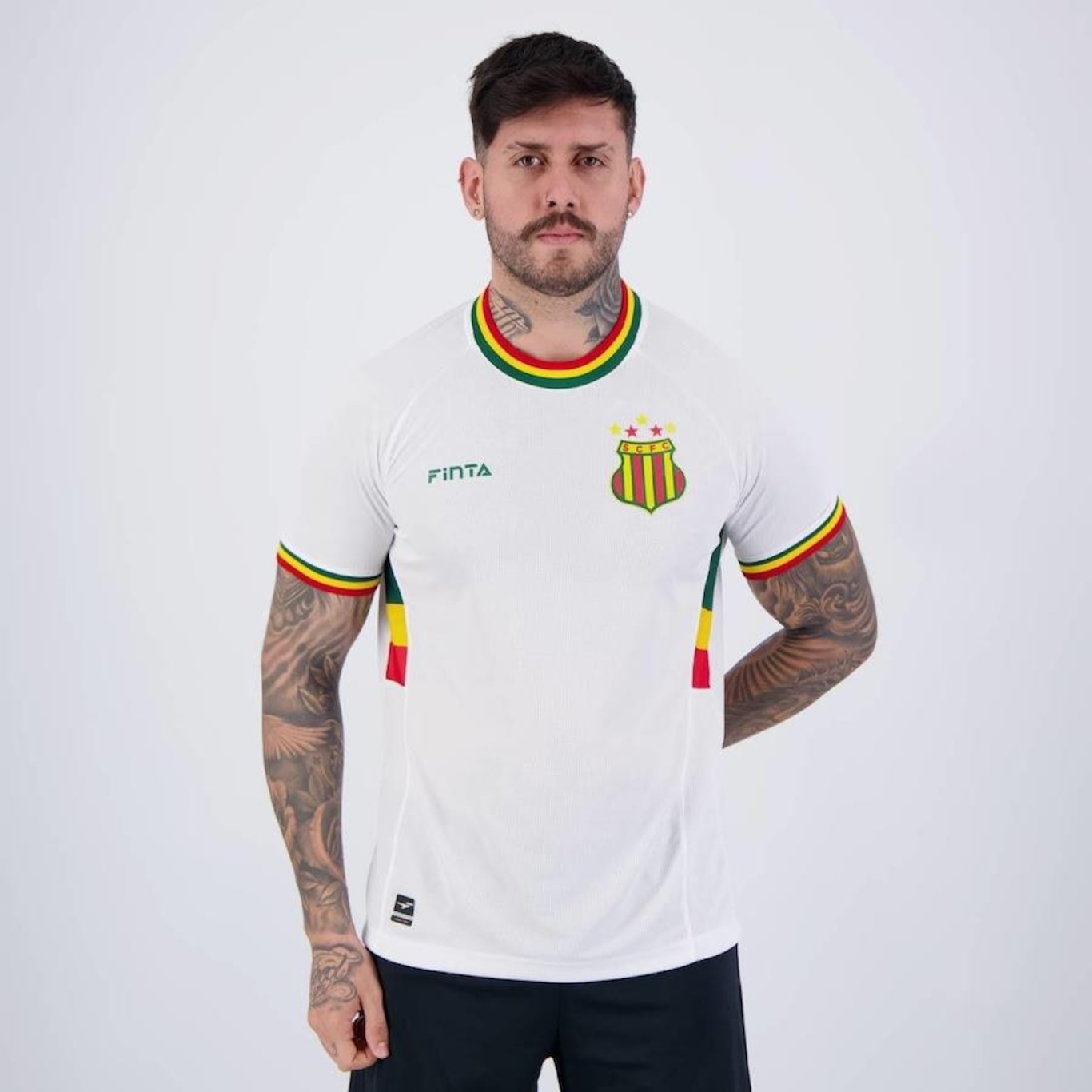 Camisa Finta Sampaio Corrêa Ii 2024 - Masculina - Foto 1