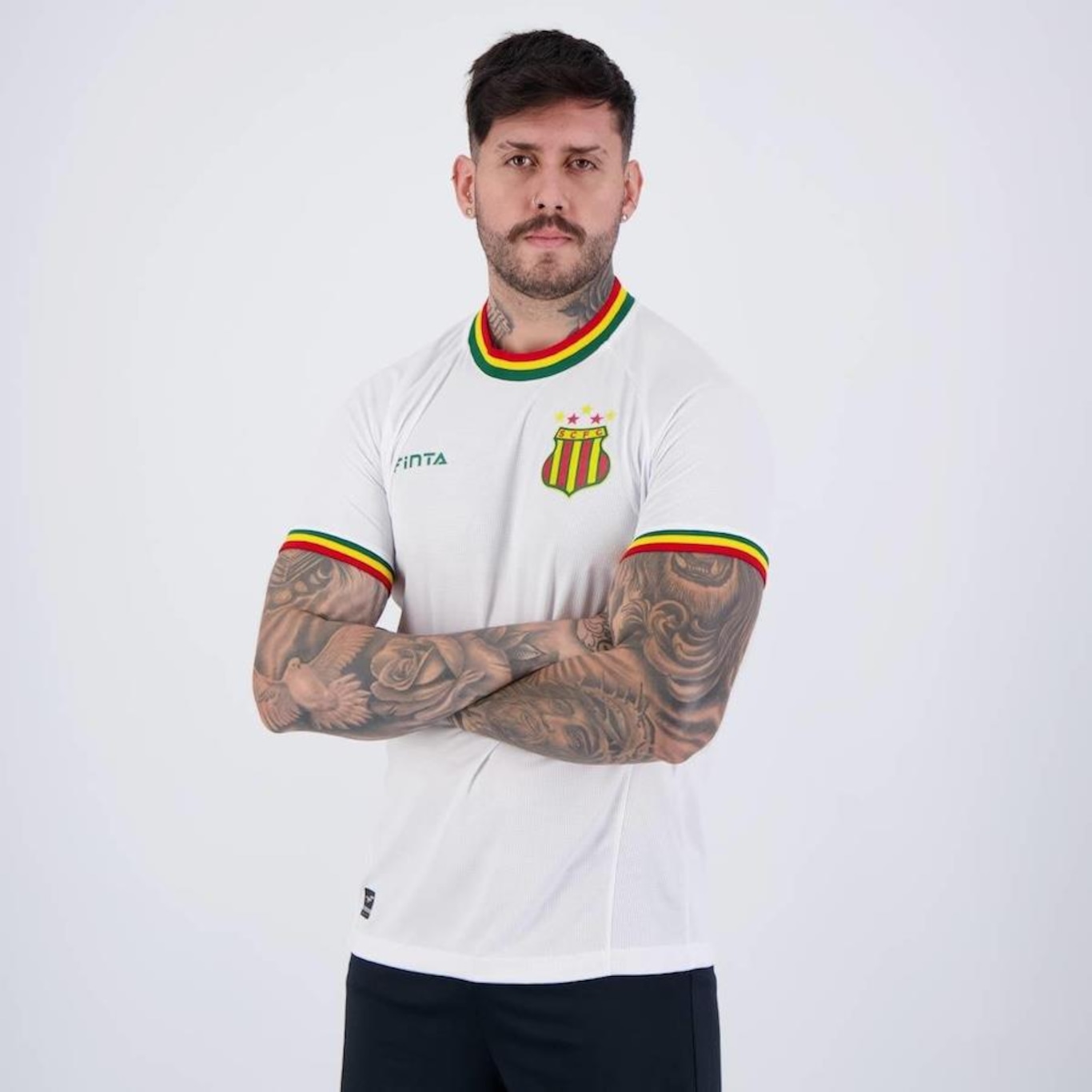 Camisa Finta Sampaio Corrêa Ii 2024 - Masculina - Foto 3